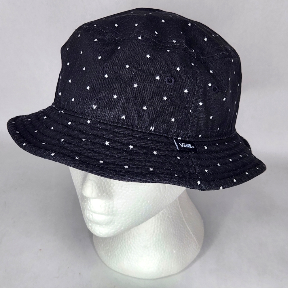 Vans Kids Black Starry Bucket Hat